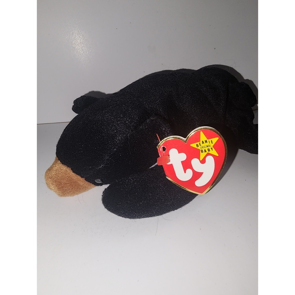 Ty Beanie Babies Blackie The Black Bear 1994